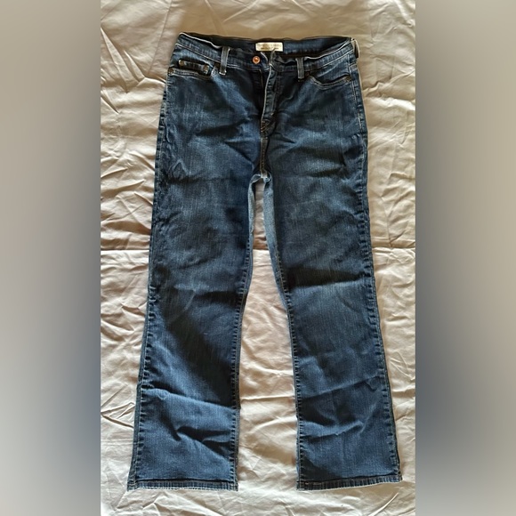 Levi’s Boot Cut 512 Perfectly Slimming Size 12 in Indigo - Picture 5 of 5